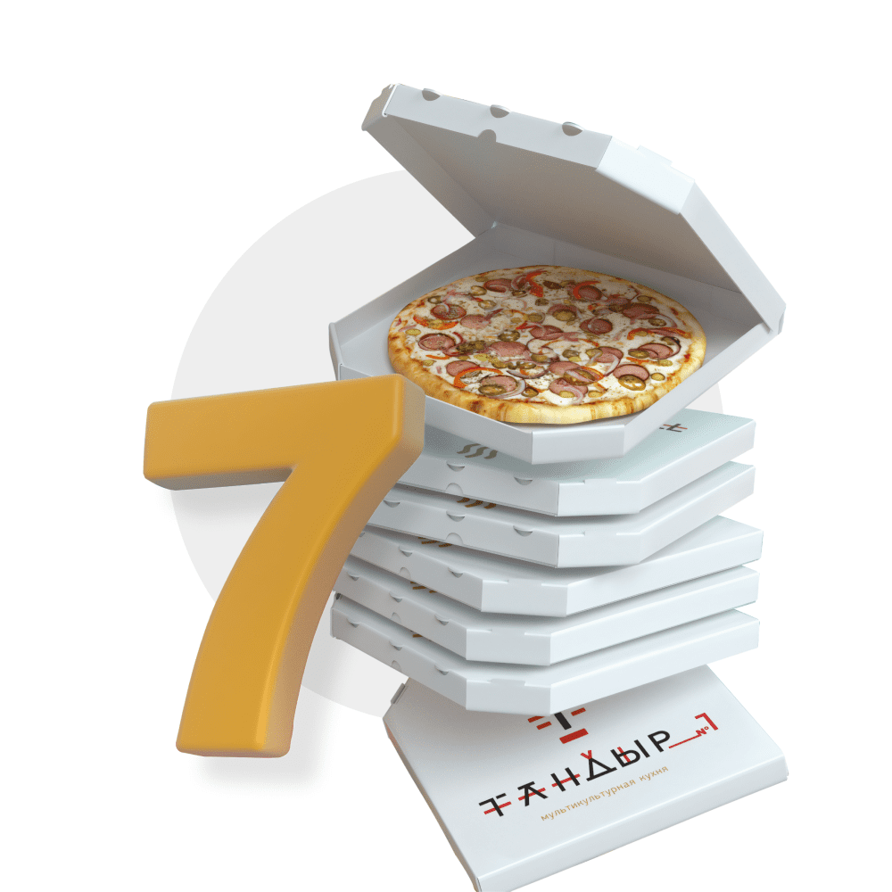 Заказать Комбо-набор «7 пицц»